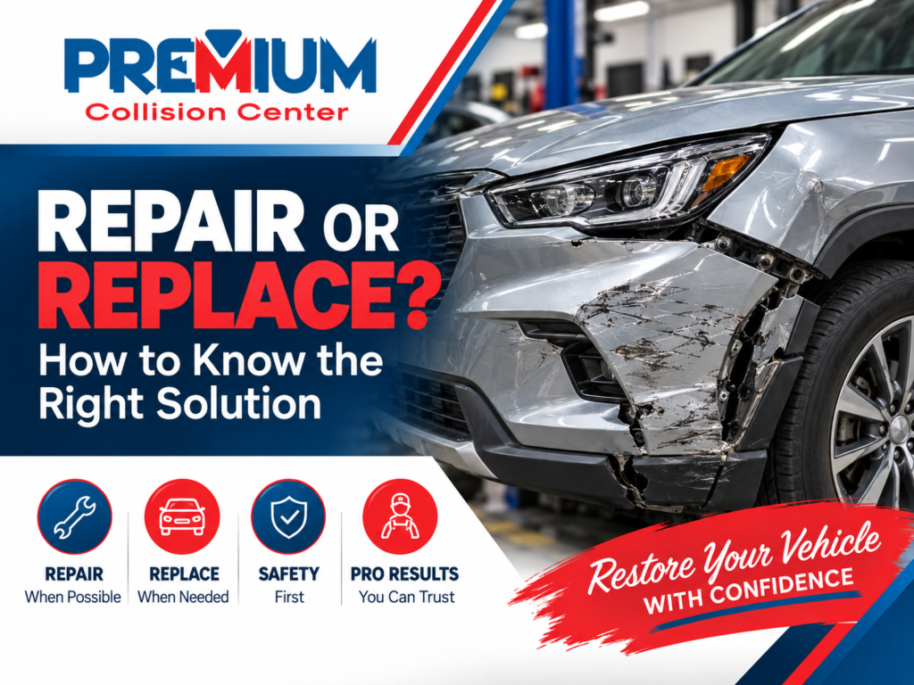 Does Your Bumper or Fender Need Repair or Replacement? How to Know the Right Solution