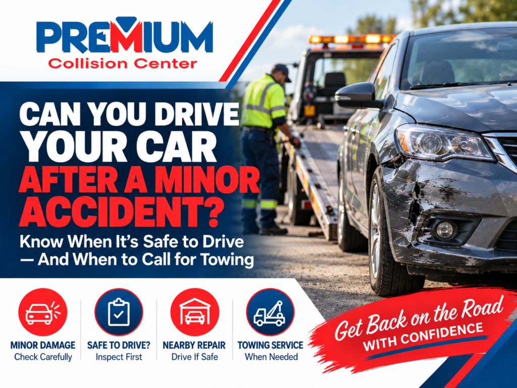 Can You Drive Your Car After a Minor Accident?